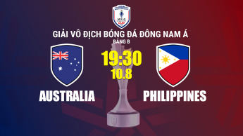 Australia - Philippines - Giải VĐ bóng đá nữ Đông Nam Á 2025