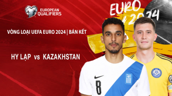 Hy Lạp vs Kazakhstan - Vòng play-off UEFA EURO 2024 - Full trận