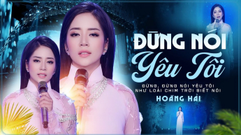 Đừng Nói Yêu Tôi - Hoàng Hải