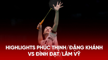 Highlights  trận đấu giữa cặp đôi Phúc Thịnh/Đặng Khánh vs Đình Đạt/Lâm Vỹ - Giải cầu lông đồng đội HH Quốc gia 2025
