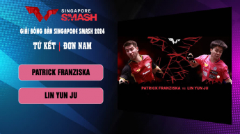 FRANZISKA vs LIN - Giải bóng bàn Singapore Smash 2024