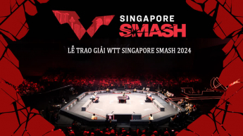 Lễ trao giải Giải bóng bàn Singapore Smash 2024
