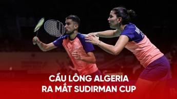 Cầu lông Algeria ra mắt Sudirman Cup