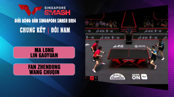 WANG-FAN vs MA-LIN - Giải bóng bàn Singapore Smash 2024