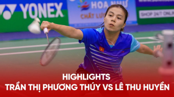Highlights  trận Trần Thị Phương Thúy vs Lê Thu Huyền - Giải cầu lông đồng đội HH Quốc gia 2025